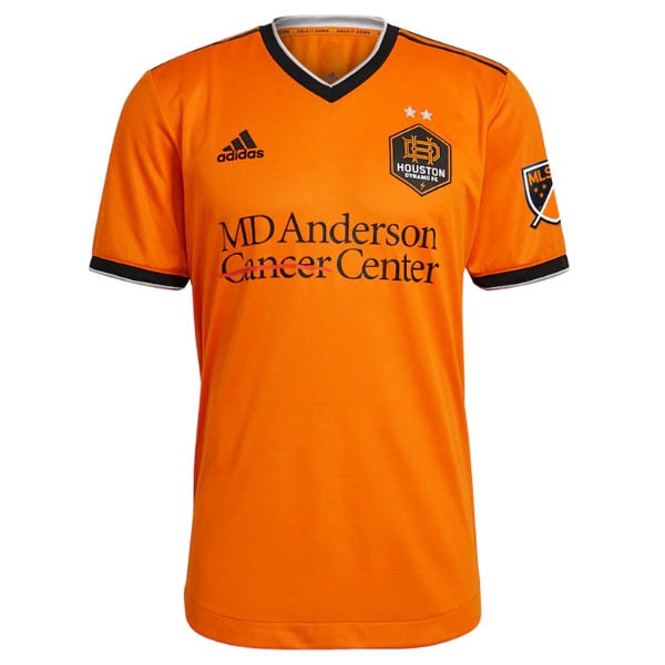 Heimtrikot Thailand Houston Dynamo 2021-2022 Orange Günstige Fußballtrikots